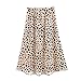 Produktbild AmyGline Röcke Damen Sexy Perspektive hohe Taille Wilde Leopard Rock Casual Kleid Maxi Rock Abendkleid Hüftrock