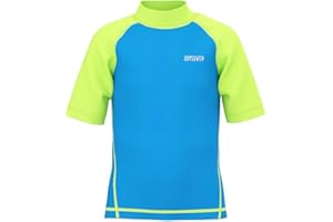HDTIYUYP Boys Rash Vest Kids - Kids UV Swim Top Children Quickdrying Swim Vest Boys Surf Tops Beach Shirts Water Sports Top