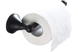 Flybath Porte-Papier Toilette Laiton Salle de Bain Porte Rouleau Toilette Mural, Bronze frotté à l'huile