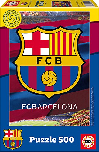 Imagen 2 de Educa Borrás 14803 - Puzzle 500 piezas (F.C. Barcelona)