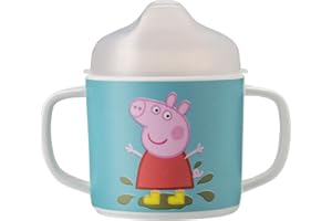 Petit Jour Paris - PI904K - Tasse deux anses Peppa Pig - Antidérapante!