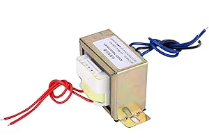 HILILAND Transformateur d'Alimentation Électrique 18V 50W Transformateur de Puissance Électrique pour Préamplificateur de Carte d'Amplificateur 2.1 Canaux CA 220V à double CA 18V(18V 50W)