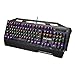 Produktbild Zebuakuade Mechanische Gaming-Tastatur, Blaue Taste, RGB-Hintergrundbeleuchtung, kabelgebunden, Farbe: Grau