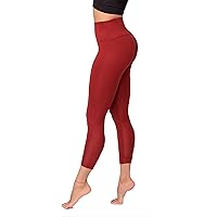 HULLABALOO Women High Waist Leggings - Yogapants with Wasitband Pocket For Gym, Jogging, Pilates and Daily