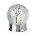 Produktbild Snow Globe Golden Dog Sitting In Trees Snow Szene Silber Boden