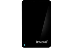 ‎INTENSO Intenso Memory Case 500 GB Externe Festplatte (6,35 cm (2,5 Zoll) 5400 U/min, 8 MB Cache, USB 3.0) schwarz, 6021530