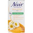 nair facial wax strips 16's