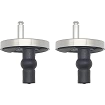 Viti Per Sedile WC Sgancio Rapido - Confezione Da 2, Universali, Con Guarnizioni In Gomma - Foto 7