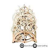 pendeluhr einstellen 【Pre-Laser Cutting】 Alle Teile sind lasergeschnitten mit guter Genauigkeit, einige sind jedoch so winzig, dass Sie Mini-Finger oder eine Art Werkzeug mit weichen Enden brauchen, um sie aus der engen passenden Umgebung herauszudrücken. Einzigartiges mechanisches 3D Puzzle, Laser-Cut ply Holzmaterial, kein tonxic, umweltfreundliche, glatte Holzbrett.