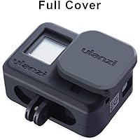ULANZI G8-3 Silicon Protect Cover Housing Case w Lens Cap and Lanyard Rope for GoPro Hero 8 Black