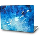 StarStruck MacBook Air 11 Inch Case Plastic Hard Shell Cover A1370 / A1465 Oil Painting (Blue Fish)