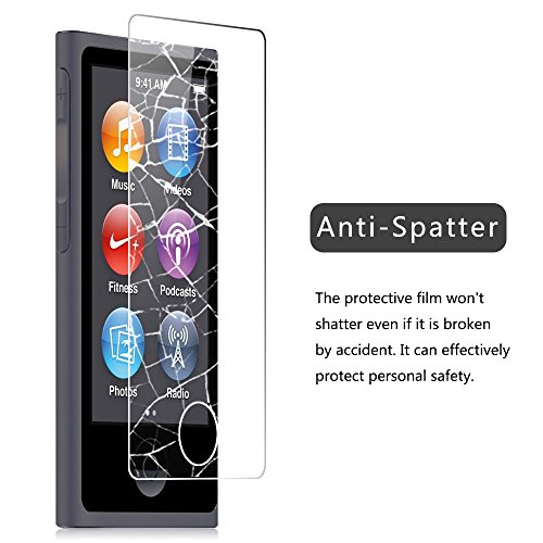 iPod nano 7th Generation Cristal Templado Vikoo 9H 2 5D 0 26m Ultra Delgado Shatterproof Protector de pantalla de Vidrio Templado HD Flim Tempered Glass Screen Protector para iPod nano 7th Generation reviews iPod nano 7th Generation Cristal Templado Vikoo 9H 2 5D 0 26m Ultra Delgado Shatterproof Protector de pantalla de Vidrio Templado HD Flim Tempered Glass Screen Protector para iPod nano 7th Generation