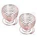 Mudder Beauty Blender Sponge Holder Makeup Drying Stand Sponge Puff Holder Rack, Rose Gold, 2 Pieces