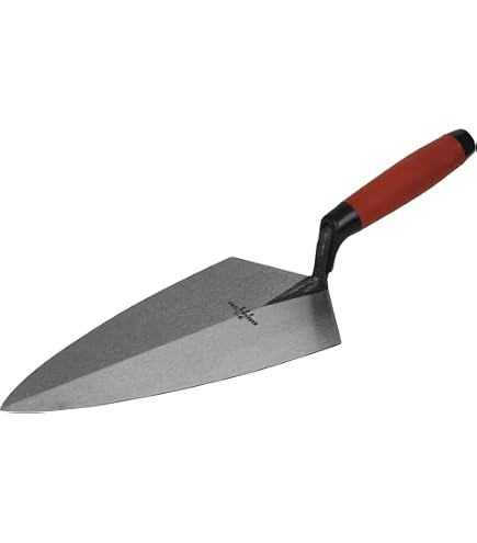Spear & Jackson Tyzack Philadelphia Brick Trowel – 11-Inch Carbon Steel Masonry Trowel - View #4