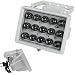 Produktbild BAODE [Upgraded]15W LED IR-Strahler Scheinwerfer 230V; 60°;850nm; für CCTV Überwachungskamera Videoüberwachung Parkplätze(1er Pack)