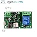Produktbild MHCOZY WiFi Wireless Inching Relais Haupt/Selbstsichernde Switch Modul DIY Smart Home Fernbedienung DC 5-32V Ewelink App Kompatibel mit Alexa Echo Google Startseite (5-32V)