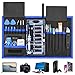 Price comparison product image 85 in 1 Precision Screwdriver Set,FUJIWAY Magnetic Screwdriver Set with 56 Bits Driver Kit,Professional Repair Tool Kit for iPad, iPhone, Tablets, Laptops, PC, Watches,Glasses with Portable Bag