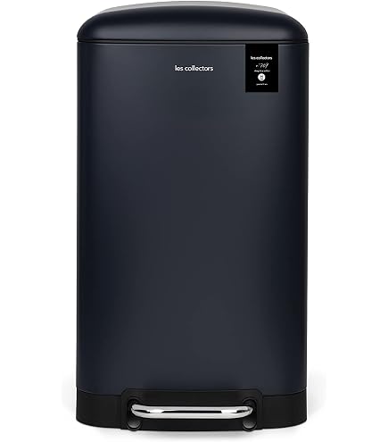 Cubo De Reciclaje De Acero Inoxidable Con 3 Compartimentos Y Pedal - Capacidad 18L Cada Uno, Diseño Ariane