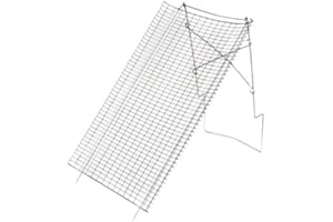 bellissa Hochwertiges Durchwurfsieb Metall-Gartensieb rund - als Erdsieb, Kompost-sieb verwendbar Ø 39 – 100 x 60 cm