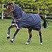 Produktbild Horseware Amigo Bravo 12 Plus Lite 100g mit Halsteil Disc Navy/Gold 3 Bauchgurte (115)