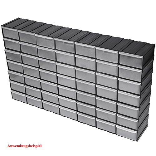 Organizer Sortimentskasten Sortierkasten Sortimentskiste Kleinteilebox Box Kiste - 8