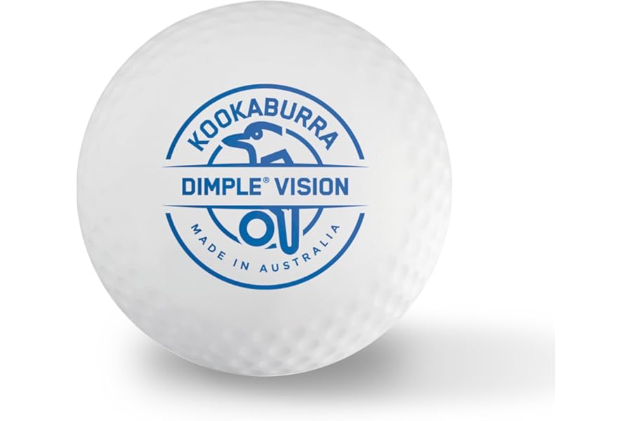 Kookaburra Dimple Vision Hockey Ball White