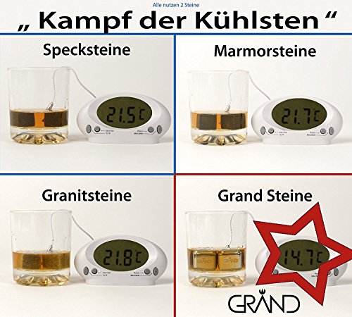 Whisky-Steine-Geschenk-Set (Diamant) - 6