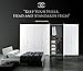 Price comparison product image Coco Chanel Wall Art "Keep Your Heels, Head and Standards High" Vinyl Sticker Fashion Decal Mural Transfer Stencil (White)
