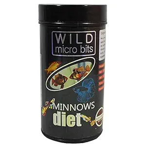LAGOON AQUA Wild Micro Bits -Minnows Diet Aquarium Fish Food 100 g