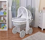 babybett ikea sundvik Große Räder mit Sicherheitsnabe - keine gefährlichen Holzkeile wie bei vielen anderen Stubenwagen,fahrbar
