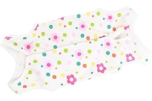 DIIWMME PetsProfessional - Traje de recuperación para gatos, collar electrónico, chaleco médico quirúrgico profesional para heridas abdominales, mascotas pequeñas y medianas (patrón de flores, L)