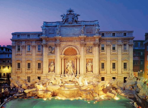 Imagen 2 de Clementoni 32522.1 Fontana di Trevi Roma - Puzzle (2000 piezas)