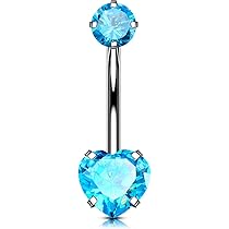 OUFER Body Piercing Inwendig schroefdraad navelstaafjes G23 massief titanium navelstaafjes 14G navelpiercings CZ navelstaafjes navelpiercing ring, 10 mm, Titanium OUFER Body Piercing Inwendig schroefdraad navelstaafjes G23 massief titanium navelstaafjes 14G navelpiercings CZ navelstaafjes navelpiercing ring, 10 mm, Titanium