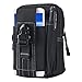 Produktbild Tactical Taille Gürteltasche | Universal Handy Tasche Gadget Pocket Geldbörse (Outdoor EDC Militär iPhone X 8 7 6 6S Plus Samsung Galaxy S8 S7 S6 S5, Waist Bag - Black