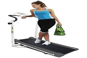 Tecnovita Cinta para Andar WalKOne YF30. SIN Motor. Monitor LCD de fácil Uso. Ruedas de Transporte