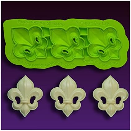 Marvellous Fleur De Lis Silicone Mould
