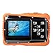 Produktbild TOP-MAX Unterwasser Action Kamera für Kinder mit 2,0 '' TFT LCD-Bildschirm HD720p 5MP Wasserdicht Digital Staubdicht Camcorder Schwimmen Tauchen und Beaching