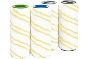 4pcs Yolando Rodillos de Repuesto para Kärcher FC7 FC5 FC3 Cordless Aspiradora, Repuesto # 2.055-006.0