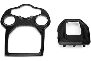 Broco Auto-Innenzentral Conole Control Panel Rahmenabdeckung Trim for Alfa Romeo Giulia/Stelvio