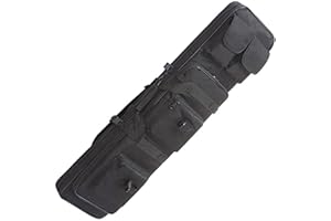 WEYOT Futteral Langwaffen Gewehrtasche Waffentasche Taktische Gewehrtasche Doppel Military Airsoft Gewehr Fall Schutztasche Outdoor Schulter Rucksack,85cm