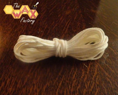 Braided Cotton Candle Wick - 50 METRES - for use in 1.25" Candles