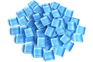 VOXIN FireAngels Azulejo de mosaico de material artesanal, microvidrio, pequeño mosaico de bricolaje para pasatiempos para niños, hecho a mano, piedra sin cristal, material de manualidades, creatividad, 300