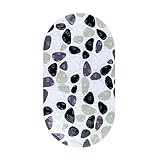 Homcomoda Badematten PVC-Duschmatte Rutschfeste Kiesel Badematten mit Saugnäpfen 39cm x 69cm (Kieselsteine)