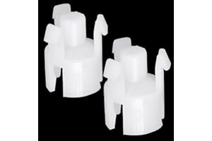 Amazleer 2 Pcs Clip Maître Cylindre d'Embrayage de Voiture, Car Clutch Master Cylinder Buckle compatible avec Citroen Elysee C2 C3 C4 C5 C6 pour Peugeot 307, 308, 408, 2008, 3008, 207,9676534480 (2)