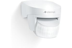 ‎STEINEL Steinel Bewegungsmelder IS 140-2 weiß, 140° Bewegungsensor, max. 14 m Reichweite, Innen und Außen, IP54