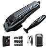 BaByliss Hair Clipper & Beard Detail Trimmer Set Carbon Titanium - 18 piece - NEW MODEL