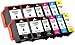 Produktbild Printing Pleasure 202XL 12 XL Druckerpatronen kompatibel für Epson Expression Premium XP-6000, XP-6005 | C13T02G74010: C13T02G14010, C13T02H14010, C13T02H24010, C13T02H34010, C13T02H44010