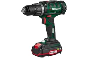 PARK SIDE Parkside PARKSIDE Perceuse-visseuse sans fil PABS 20-Li E6 avec batterie et chargeur 20 V