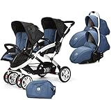 Casualplay Match 2 Stwinner - Silla paseo y accesorios, color azul grisáceo