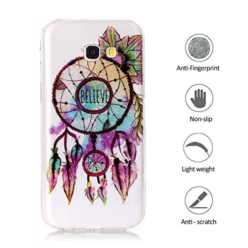 Funda Samsung Galaxy A3 2017 E-Lush Transparent Bling Suave Silicona TPU Carcasa Ultra Delgado Flexible Gel Parachoques Goma Mate Clear Glitter Case Cover Impresi n patr n Bumper Amortigua Golpes Protectiva Caso para Samsung Galaxy A320 4 7 Pulgadas Smartphone Anti-Rasgu o y Resistente Tapa - Campanas de Viento reviews Funda Samsung Galaxy A3 2017 E-Lush Transparent Bling Suave Silicona TPU Carcasa Ultra Delgado Flexible Gel Parachoques Goma Mate Clear Glitter Case Cover Impresi n patr n Bumper Amortigua Golpes Protectiva Caso para Samsung Galaxy A320 4 7 Pulgadas Smartphone Anti-Rasgu o y Resistente Tapa - Campanas de Viento